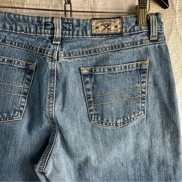 Twenty X Jackson Baggy Rise Blue Jeans Size 9/10 x 34 Western Cowgirl Denim Work - Picture 13 of 16